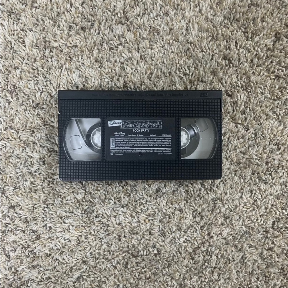 Winnie the Pooh VHS Tape